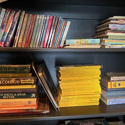 Books, DVDs, CDs, VHS, Frames