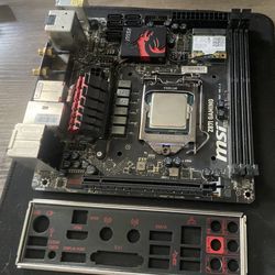 MSI Z781 Gaming Mini Motherboard i5-4590 - 8GB Ram - With Wi-Fi