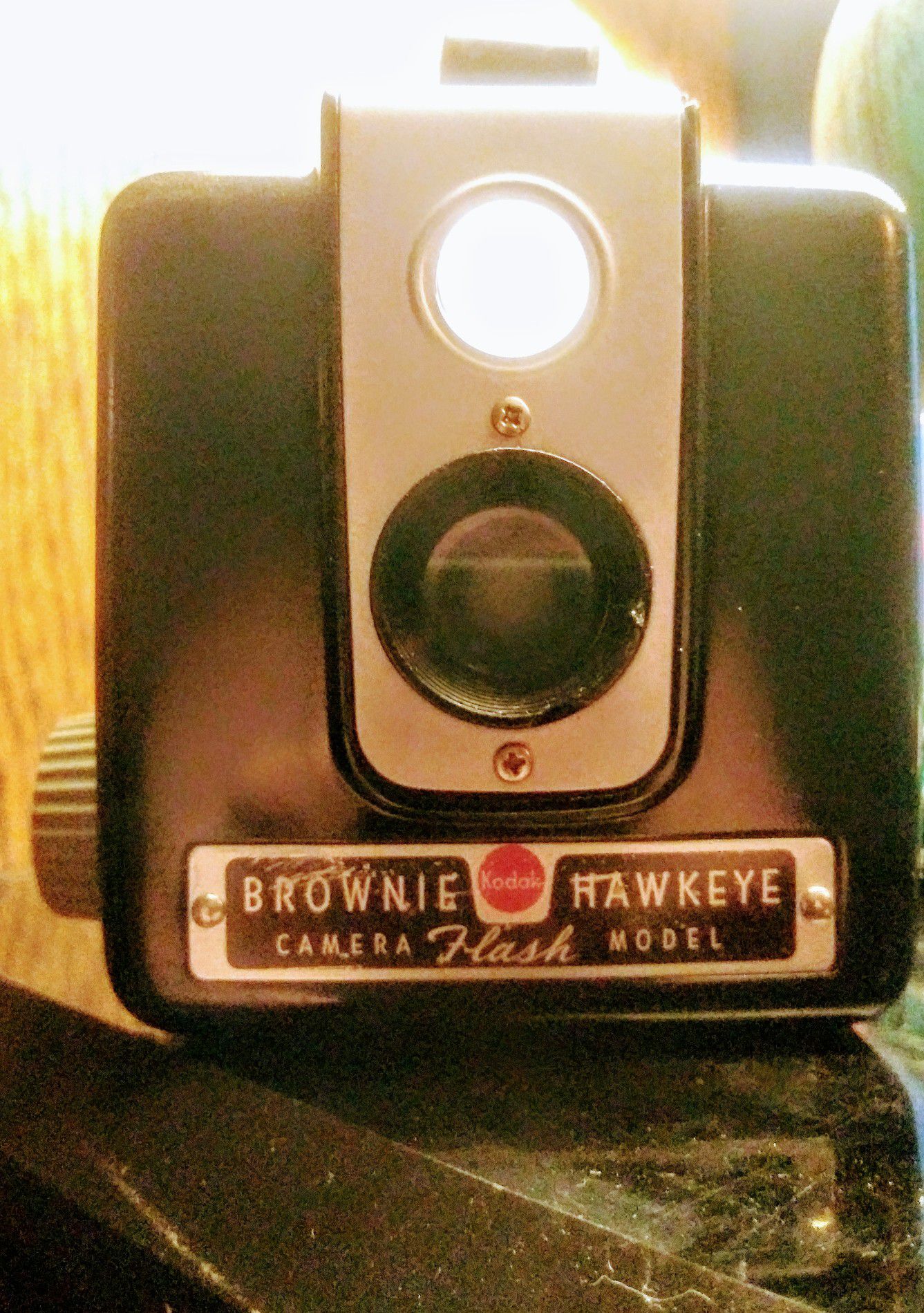25$ Kodak Brownie Hawkeye Flash Hash Camera