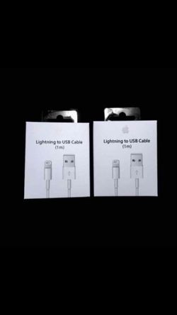 Apple iPhone Chargers New 2 for $15