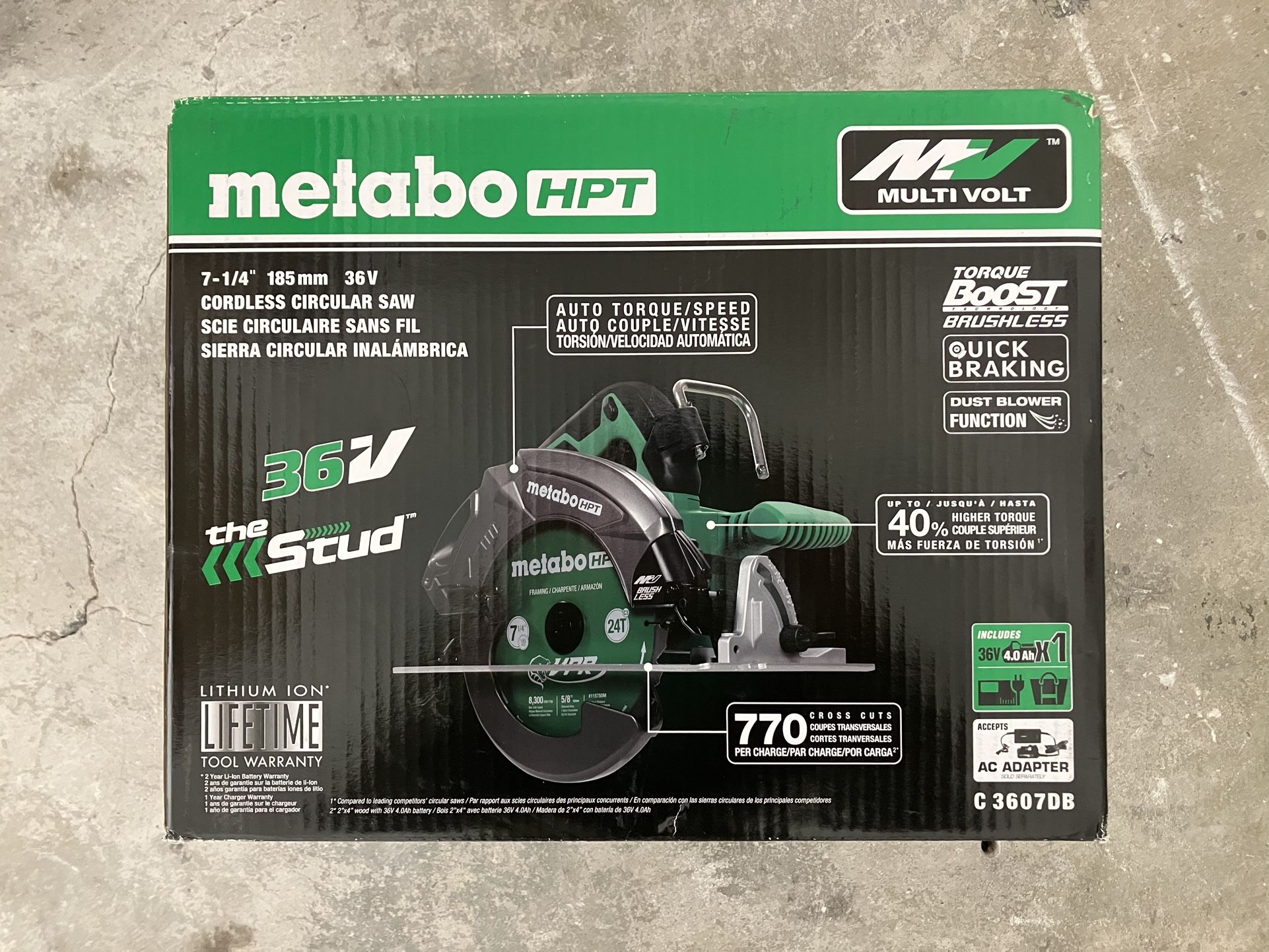 Metabo Multivolt Brushless Saw