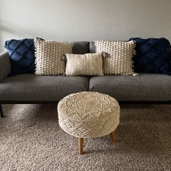 IKEA APPLARYD couch And Ottoman 