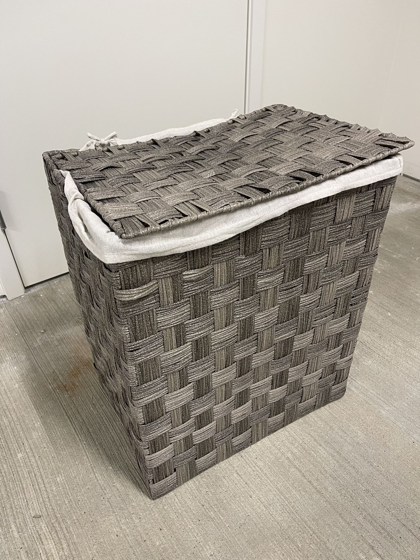 New Woven Laundry Basket 