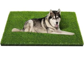 Artificial Grass, Professional Dog Grass Mat, Potty Training Rug and Replacement Turf Outdoor Rug Patio Lawn Decoration, Easy to Clean with Drainage H