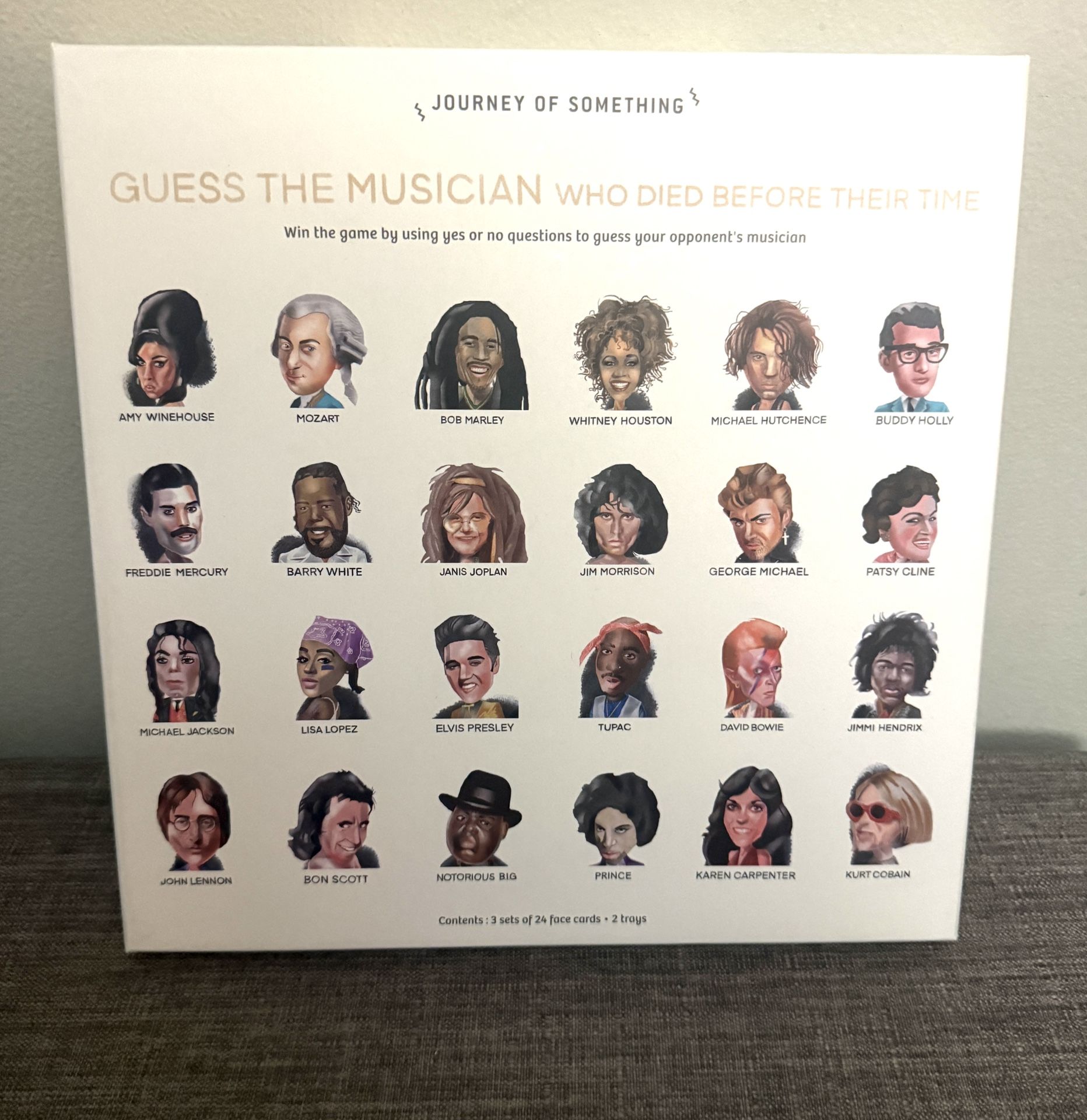 NIB Journey of Something: “Guess The Musician - Who Died Before Their Time” Game