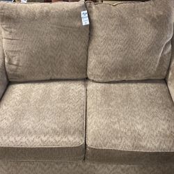 Light Beige Loveseat 