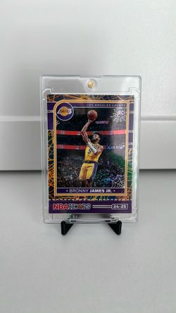 Bronny James Jr. 2024-25 NBA Haunted Hoops Rookie Card