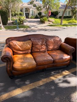 Brown couch
