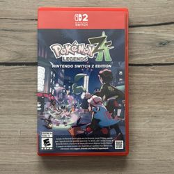 Pokemon Legends Z-A Game and Case