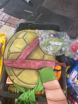 Teenage mutant ninja turtle with extra mask lg