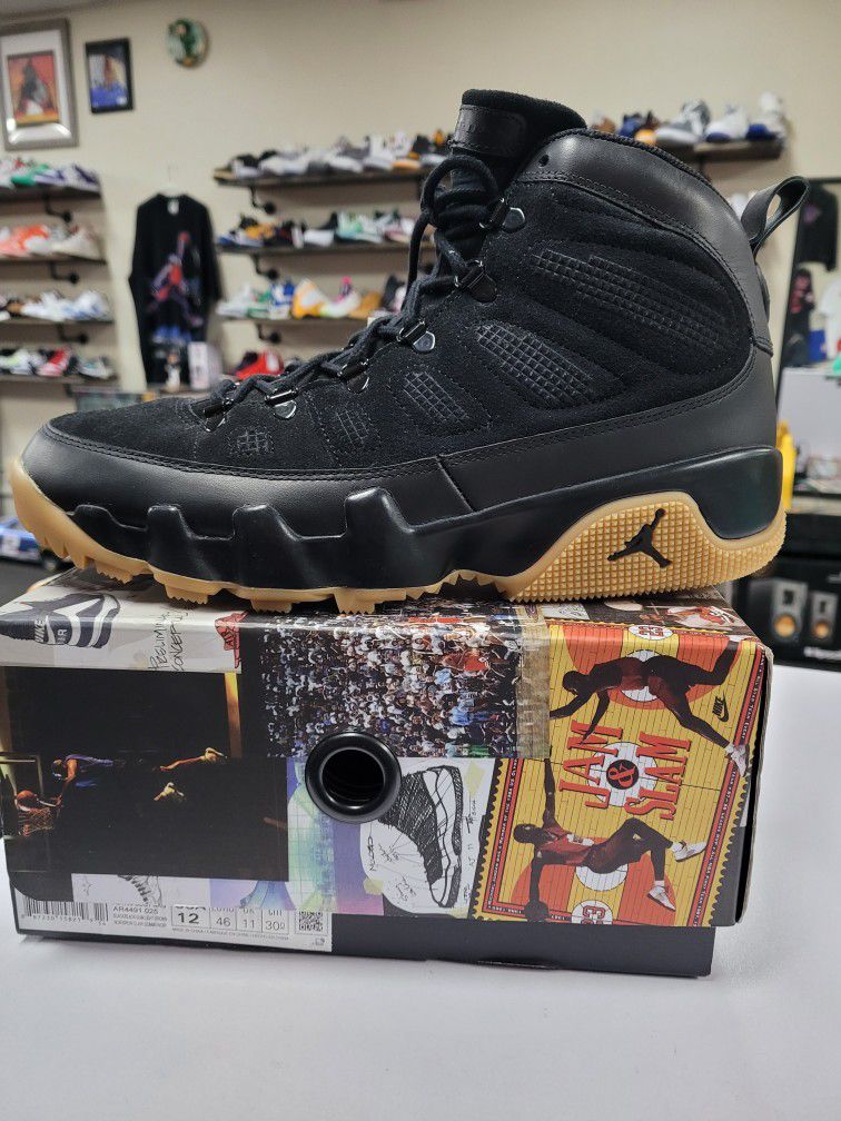 Jordan 9 Boots Size 12 New