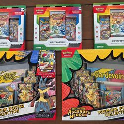 Pokemon Ascended Heroes Poster collections & First Partner Illustration Boxes