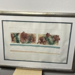 Water painting 52/100 dimensions are 37” by 27.5”