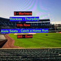 Mariners Rockies Tickets