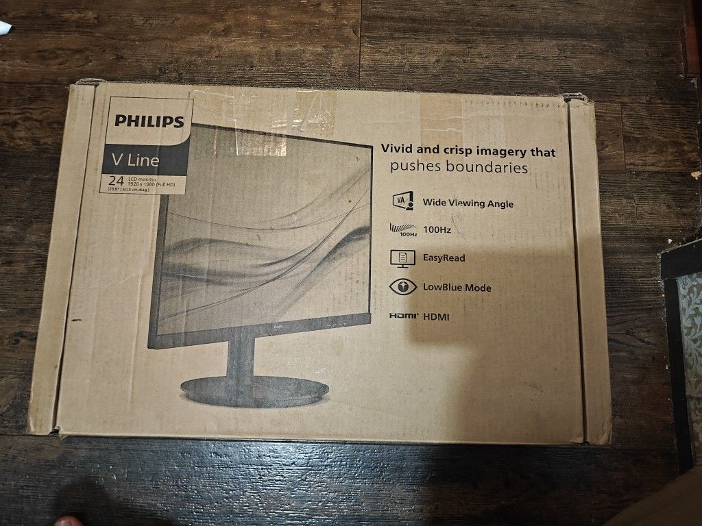 Phillips Vline 24-in LCD Monitor