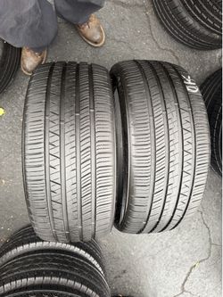 2 tires 245-40-19 good condition $130 for both mounted and balanced