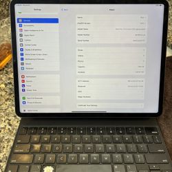 iPad Pro 5th Gen (comes w Keyboard)
