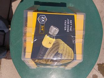 Yard sale tomorrow June 20th in Palmdale at 2201 moonflower CT 93550 , brand new 100 ft flexible water HOSES new in the original box $45 , men shoes,