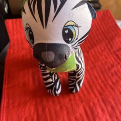 A&A Global Zebra Plush 10” Inches 