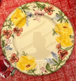 Rare Vintage Franciscan Wildflower Luncheon Plate 142635