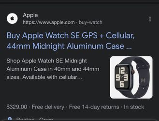 Brand New Apple Watch SE 44mm Cell/Gps