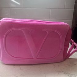 New PINK Valentino cosmetics pouch Large