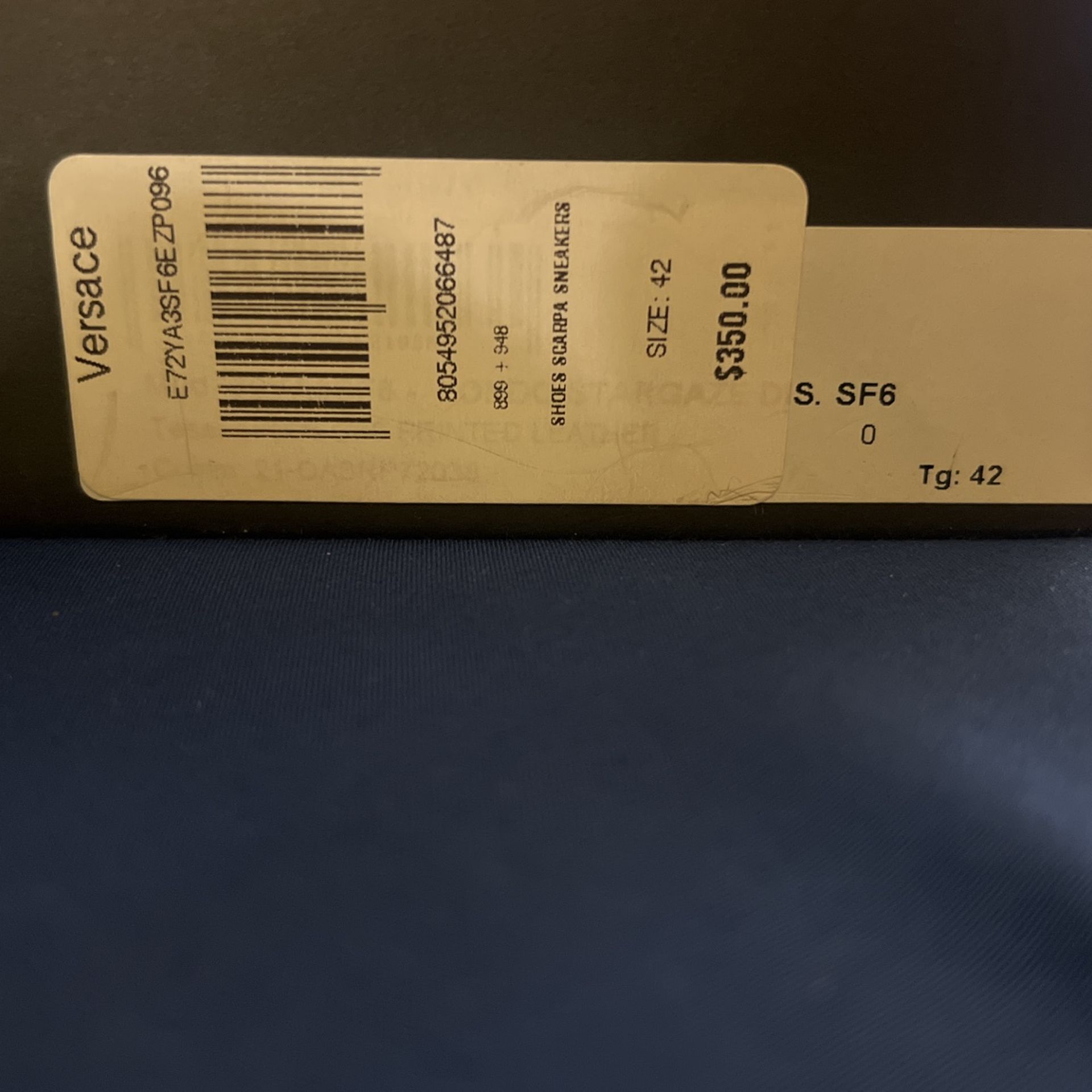 versace shoes Clothing