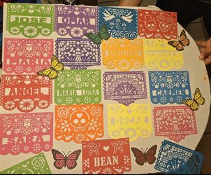 Papel Picado DÃa De Los Muertos