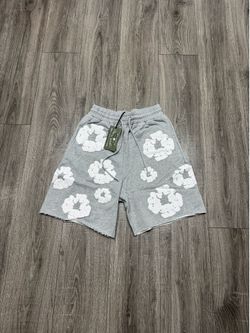 Denim tear shorts