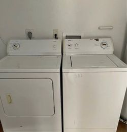 Kenmore by whirlpool washer and dryer