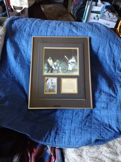 Lou Gehrig Iron Horse Wall Art Limited Pro Framed