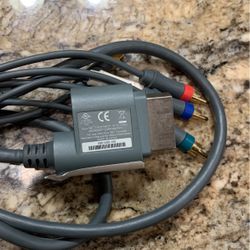 OEM Microsoft Xbox 360 Component And AV Cables 