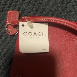 Coach wristlet 