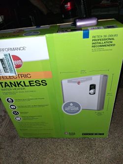 Thankless water heater