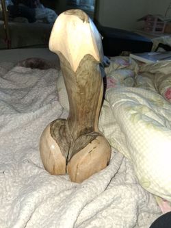 Hand-Carved Wood Sculpture Decorative Figurine