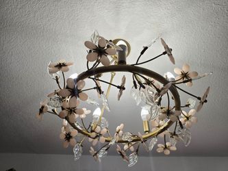 Pottery Barn kids Grace Flower Chandelier