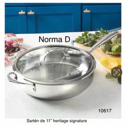 Sartén De 11” Heritage Signature Nuevo En Su Caja 🌺 Princess House 🌺