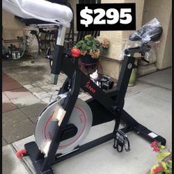 Brand New. Studio Style Cycling Bike. 300lb Weight Capacity. 44lb Flywheel 