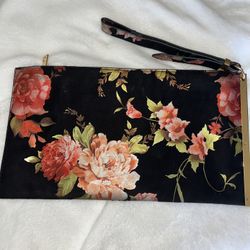 Floral Clutch Purse
