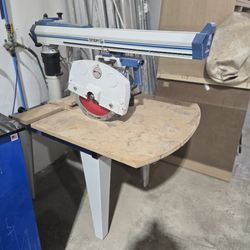 Sierra de brazo radial de 14" marca OMGA modelo RN700/OMGA model RN700 14" Radial Arm Saw