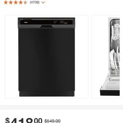 Brand New Dishwasher Still In Box (Black)