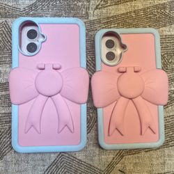 Pink bow Phone Covers 