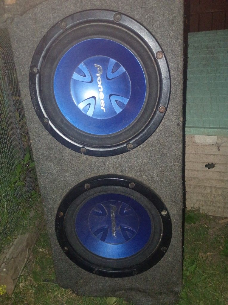 Pioneer 12" Subwoofers