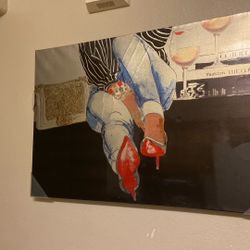 Wall Art Red Bottoms