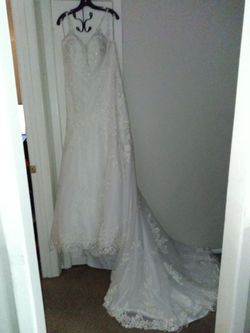 Wedding dress size 18
