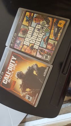 Blackops 3 and gta 5 for ps3