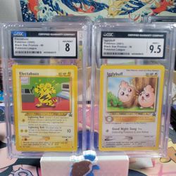 Early 2000s Pokemon League Cards Cgc Graded