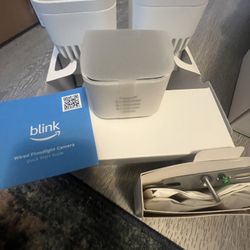 Blink wired floodlight camera