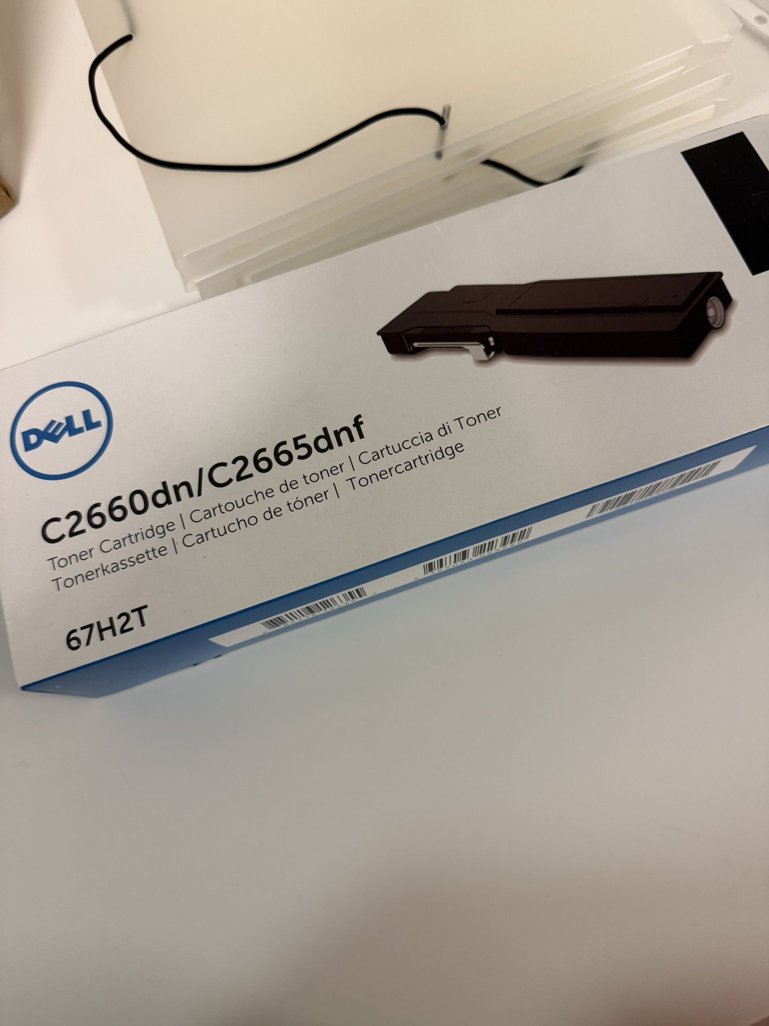 Genuine Dell C2660dn/C2665dnf Toner Cartridge FULL SET *NEW*