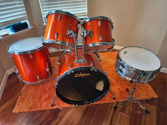 Five piece drum kit
